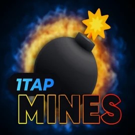 Official Casino Games logo: 1Tap Mines by Turbo Games at SkyHills Casino