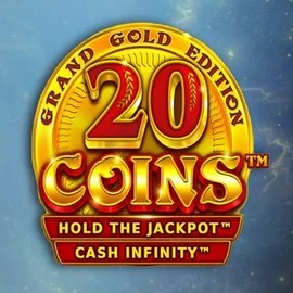 20 Coins Grand Gold Edition online game logo by Wazdan on skyhills-casino.eu.com