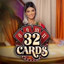 32 Cards slot icon by Ezugi, available at SkyHills Casino