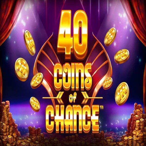 40 Coins of Chance slot icon by SYNOT Games, available at SkyHills Casino