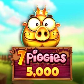 7 Piggies Scratchcard slot visual from Pragmatic Play available on skyhills-casino.eu.com