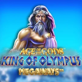 Age Of The Gods: King of Olympus Megaways slot visual from Origins available on skyhills-casino.eu.com