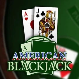 American Blackjack online game logo by Habanero on skyhills-casino.eu.com