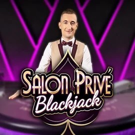 Official Live Casino logo: Blackjack Salon Privé by Ezugi at SkyHills Casino