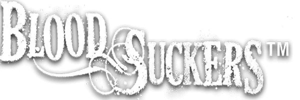 Slots logo of Blood Suckers from NetEnt at SkyHills Casino