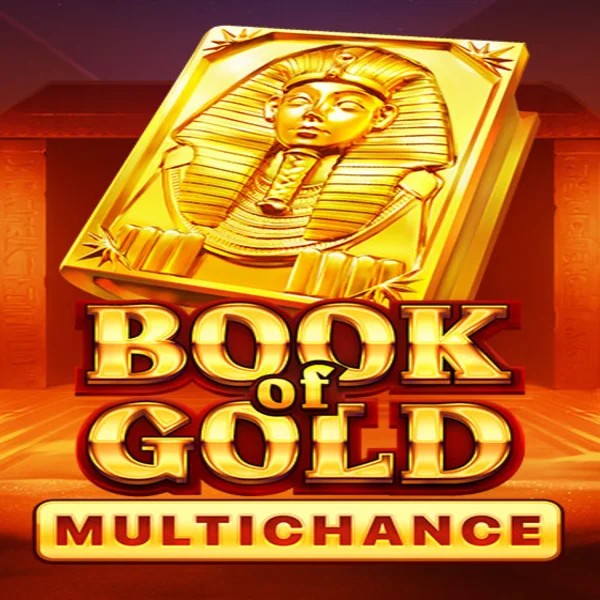 Book of Gold Multichance by Playson, showcased at skyhills-casino.eu.com – game logo