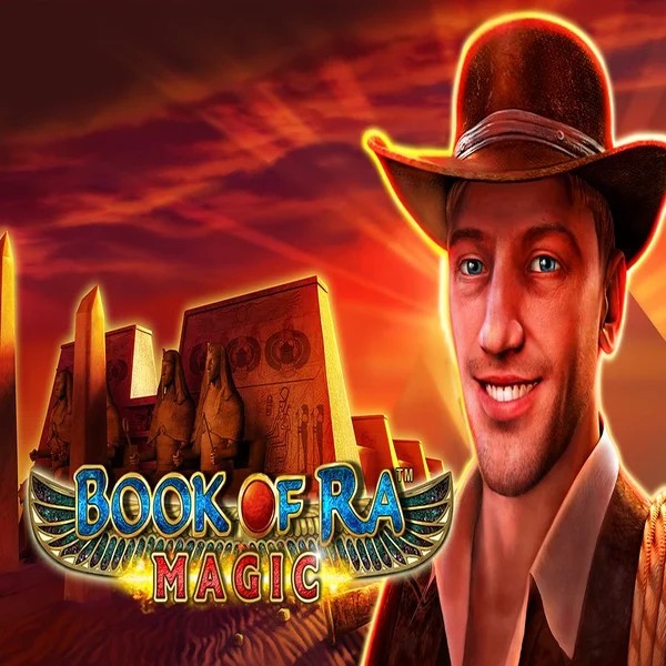 Try Book of Ra Magic slot by Greentube on skyhills-casino.eu.com – logo image
