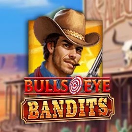 Official Slots logo: Bulls Eye Bandits by Origins at SkyHills Casino