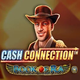 Cash Connection Book Of Ra slot visual from Novomatic available on skyhills-casino.eu.com