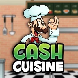 Cash Cuisine online game logo by Wizard Games on skyhills-casino.eu.com