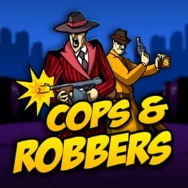 Cops and Robbers (Wizard Games) online game logo by Wizard Games on skyhills-casino.eu.com
