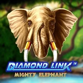 Diamond Link Mighty Elephant slot logo by Novomatic at SkyHills Casino