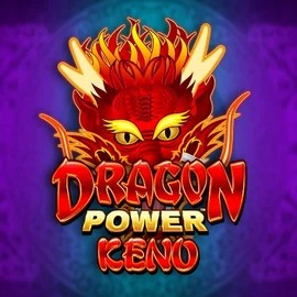 Lottery logo of Dragon Power Keno from Atomic Slot Lab at SkyHills Casino
