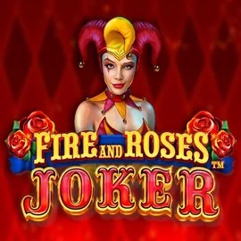 Fire and Roses Joker slot icon by Triple Edge Studios, available at SkyHills Casino