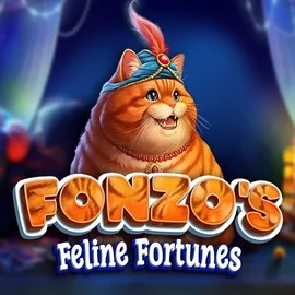 Fonzos Feline Fortunes logo by Pragmatic Play SkyHills Casino