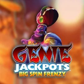 Genie Jackpots: Big Spin Frenzy online game logo by Blueprint Gaming on skyhills-casino.eu.com
