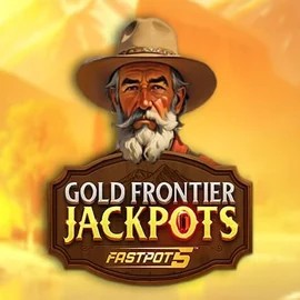 Gold Frontier Jackpots FastPot5 game by Yggdrasil – logo hosted on SkyHills Casino