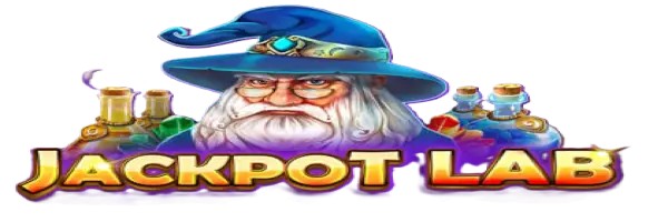 Jackpot Lab slot logo by Platipus at SkyHills Casino
