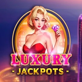 Luxury Jackpots slot icon by Triple Cherry, available at SkyHills Casino