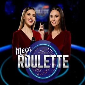 Official Live Casino logo: Mega Roulette by Pragmatic Play at SkyHills Casino