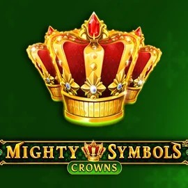 Mighty Symbols Crowns online game logo by Wazdan on skyhills-casino.eu.com