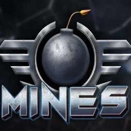 Mines slot icon by Turbo Games, available at SkyHills Casino