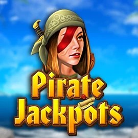 Pirate Jackpots logo by Belatra Games SkyHills Casino