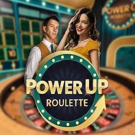PowerUP Roulette logo – Live Casino by Pragmatic Play at SkyHills Casino