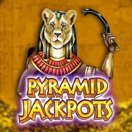 Jackpots logo of Pyramid Jackpots from King Show Games at SkyHills Casino