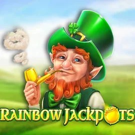 Play the Rainbow Jackpots slot by Red Tiger Gaming on SkyHills Casino