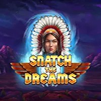 Snatch The Dreams slot logo by SYNOT Games at SkyHills Casino