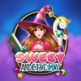 Sweet Alchemy slot logo by Play'n GO at SkyHills Casino