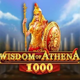 Wisdom of Athena 1000 slot logo by Pragmatic Play at SkyHills Casino