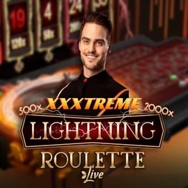 XXXtreme Lightning Roulette logo by Evolution SkyHills Casino